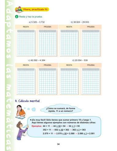 Matemáticas 5. Educación Primaria. Adaptación curricular
