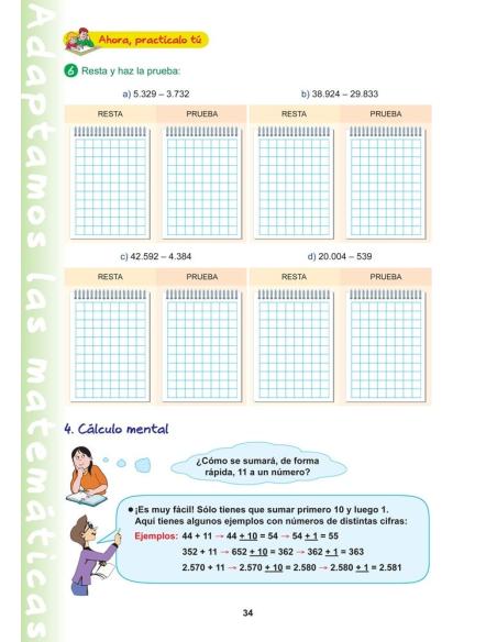 Matemáticas 5. Educación Primaria. Adaptación curricular