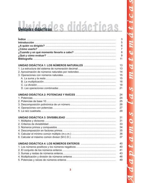Matemáticas 1-2- Educación Secundaria. Adaptación curricular. Libro del alumno Matemáticas 1-2- Educación Secundaria. Adaptación curricular. Libro del alumno