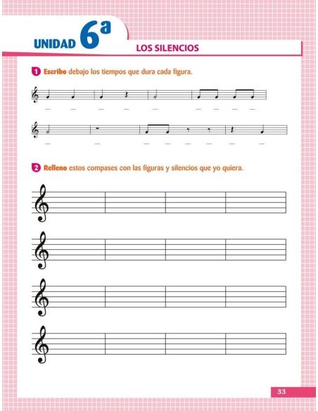 Musiqueando 3. Cuaderno de actividades · Educación Primaria