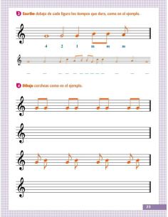Musiqueando 4. Cuaderno de actividades · Educación Primaria