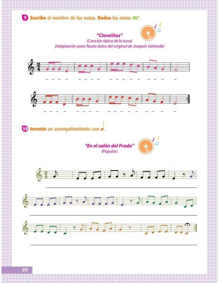 Musiqueando 5. Cuaderno de actividades · Educación Primaria Musiqueando 5. Cuaderno de actividades · Educación Primaria