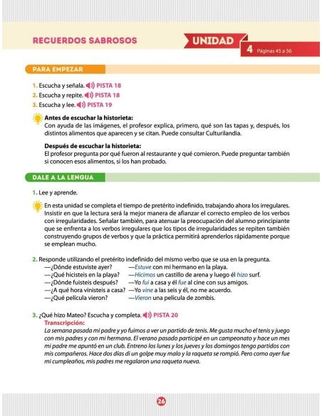 Español entre amigos. Guía del profesor. Curso 3 · Nivel A2 Español entre amigos. Guía del profesor. Curso 3 · Nivel A2