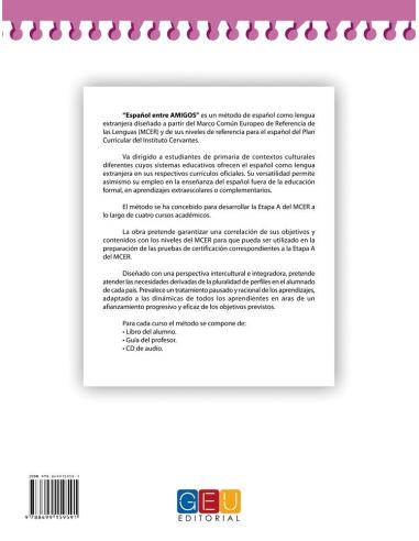 Español entre amigos. Guía del profesor. Curso 3 · Nivel A2