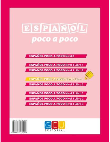 Español poco a poco. Nivel 2. Libro 1