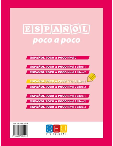 Español poco a poco. Nivel 2. Libro 1 Español poco a poco. Nivel 2. Libro 1