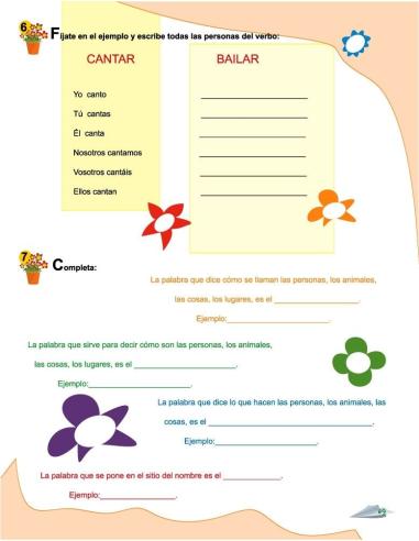 Valentín · Aprendizaje de la Lengua española