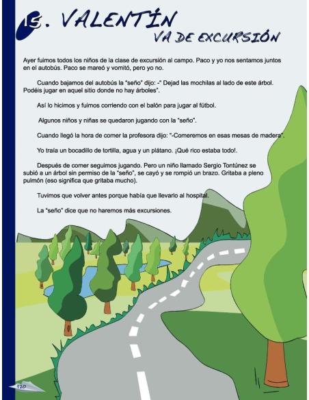 Valentín · Aprendizaje de la Lengua española Valentín · Aprendizaje de la Lengua española