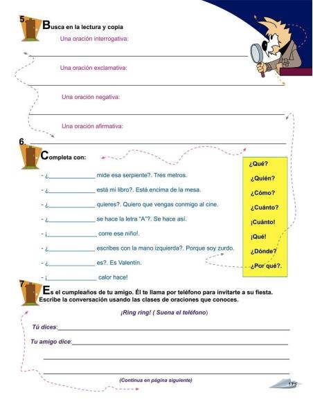 Valentín · Aprendizaje de la Lengua española Valentín · Aprendizaje de la Lengua española