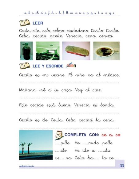 Alfabetización. Proyecto Integra Junior