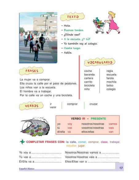 Español básico. Proyecto Integra Junior Español básico. Proyecto Integra Junior