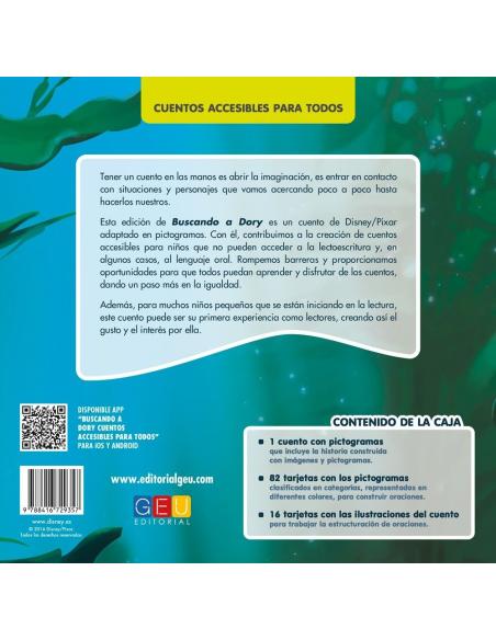 Buscando a Dory · Cuento con pictogramas Buscando a Dory · Cuento con pictogramas