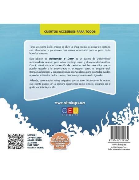 Buscando a Dory · Cuento con lectura facilitada Buscando a Dory · Cuento con lectura facilitada