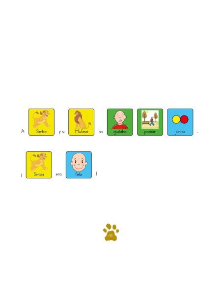 El Rey León · Cuento con pictogramas El Rey León · Cuento con pictogramas