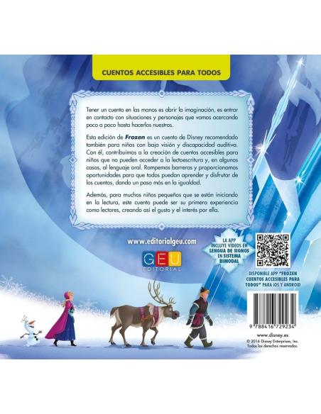 Frozen. El Reino del Hielo · Cuento con lectura facilitada Frozen. El Reino del Hielo · Cuento con lectura facilitada