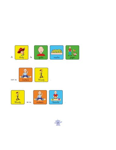 Toy Story · Cuento con pictogramas