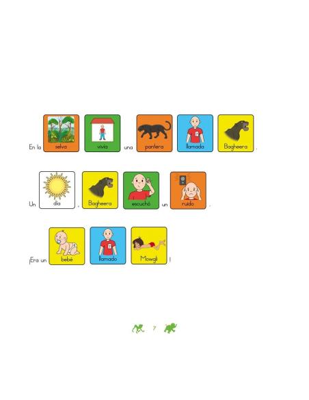 El Libro de la Selva · Cuento con pictogramas El Libro de la Selva · Cuento con pictogramas