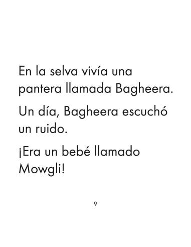 El Libro de la Selva · Cuento con lectura facilitada