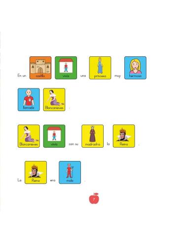 Blancanieves y los Siete Enanitos · Cuento con pictogramas