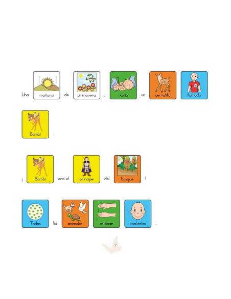Bambi · Cuento con pictogramas Bambi · Cuento con pictogramas