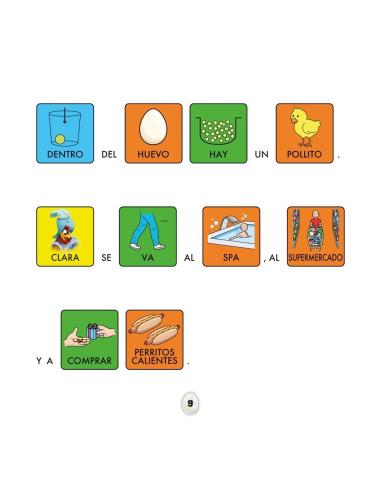 Minnie. ¡Huevaxperante! · Cuento con pictogramas