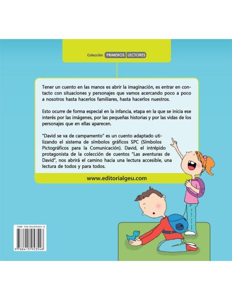 David se va de campamento · Cuento con pictogramas David se va de campamento · Cuento con pictogramas