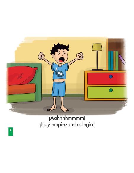 Empieza el colegio · Cuento de estructuración lingüística Empieza el colegio · Cuento de estructuración lingüística