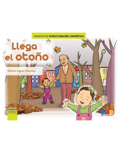 Llega el otoño · Cuento de estructuración lingüística · Portada Llega el otoño · Cuento de estructuración lingüística · Portada