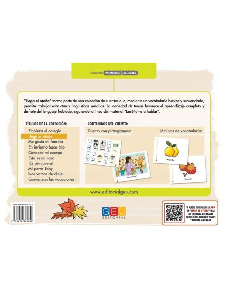 Llega el otoño · Cuento de estructuración lingüística Llega el otoño · Cuento de estructuración lingüística