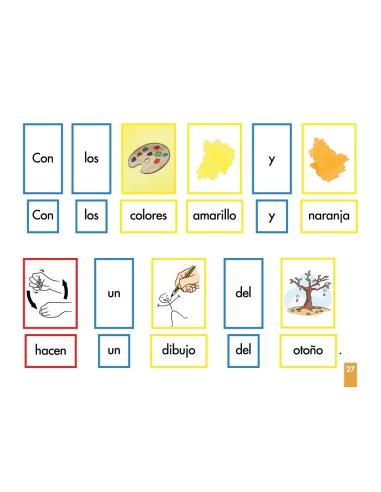 Llega el otoño · Cuento de estructuración lingüística