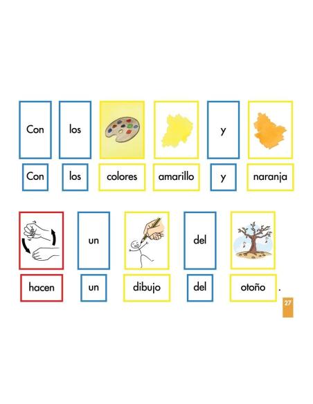 Llega el otoño · Cuento de estructuración lingüística Llega el otoño · Cuento de estructuración lingüística