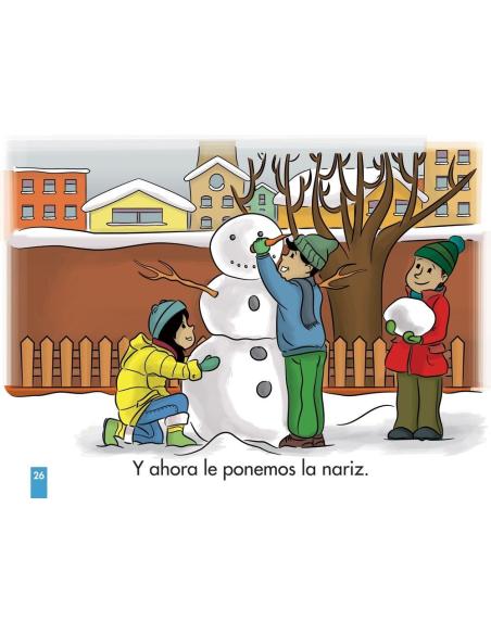 En invierno hace frío · Cuento de estructuración lingüística En invierno hace frío · Cuento de estructuración lingüística