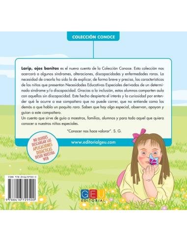 Larip, ojos bonitos · Un cuento sobre el síndrome de Down
