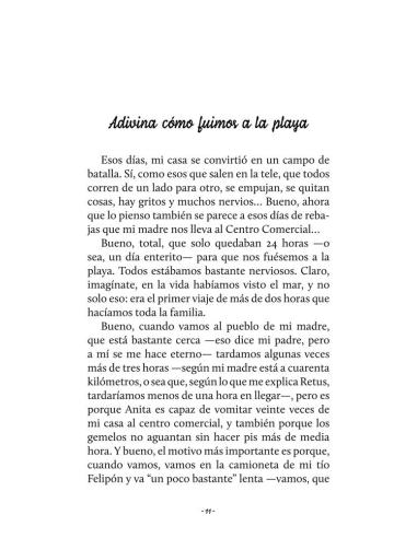 Pablito González de vacaciones en el mar