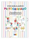 Vocabulario pictografiado: Acciones · Carpeta con láminas y tarjetas