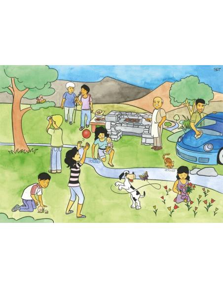 Láminas para expresión oral y estructuración de frases · Enséñame a hablar Láminas para expresión oral y estructuración de frases · Enséñame a hablar