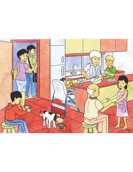 Láminas para expresión oral y estructuración de frases · Enséñame a hablar Láminas para expresión oral y estructuración de frases · Enséñame a hablar