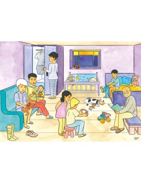 Láminas para expresión oral y estructuración de frases · Enséñame a hablar Láminas para expresión oral y estructuración de frases · Enséñame a hablar