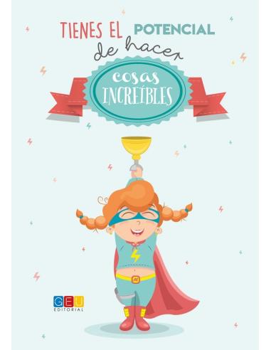Libreta "Tienes el potencial de hacer cosas increíbles" · A4 · Tapa dura
