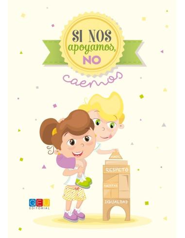 Libreta "Si nos apoyamos, no caemos" · A4 · Tapa dura