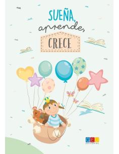 Libreta "Sueña, aprende, crece" · A5 · Tapa blanda 2