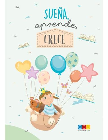 Libreta "Sueña, aprende, crece" · A5 · Tapa blanda