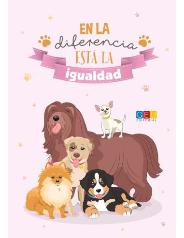 Libreta "En la diferencia está la igualdad" · A4 · Tapa blanda