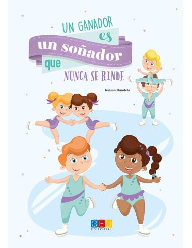 Libreta "Un ganador es un soñador que nunca se rinde" · A4 · Tapa blanda