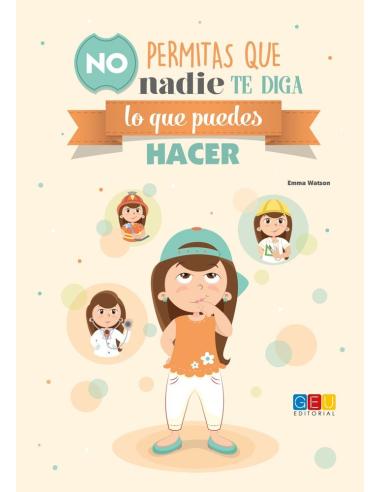 Libreta "No permitas que nadie te diga lo que puedes hacer" · A4 · Tapa blanda
