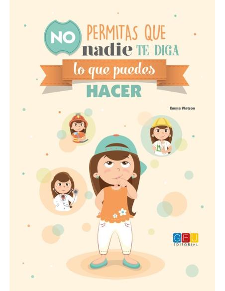 Libreta "No permitas que nadie te diga lo que puedes hacer" · A4 · Tapa blanda