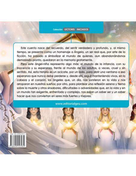 El ángel que quería ser niña · Contraportada