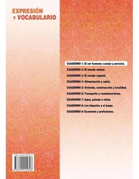 Palabras. Expresión y vocabulario · Nivel 2. Cuaderno 1: El ser humano. Cuerpo y persona Palabras. Expresión y vocabulario · Nivel 2. Cuaderno 1: El ser humano. Cuerpo y persona