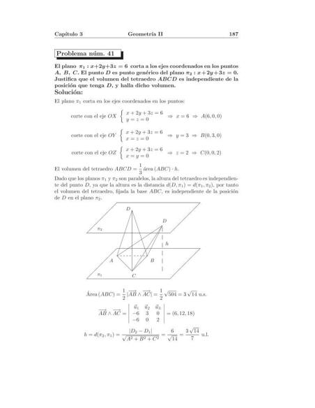 Compendio de problemas de matemáticas VI. Álgebra II y Geometría II · Bachillerato