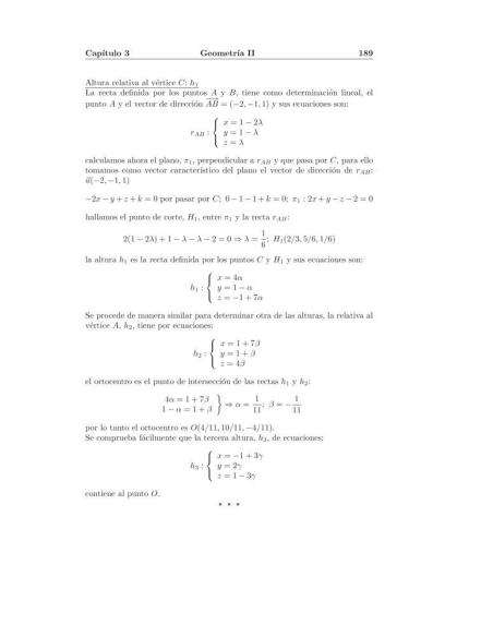 Compendio de problemas de matemáticas VI. Álgebra II y Geometría II · Bachillerato Compendio de problemas de matemáticas VI. Álgebra II y Geometría II · Bachillerato